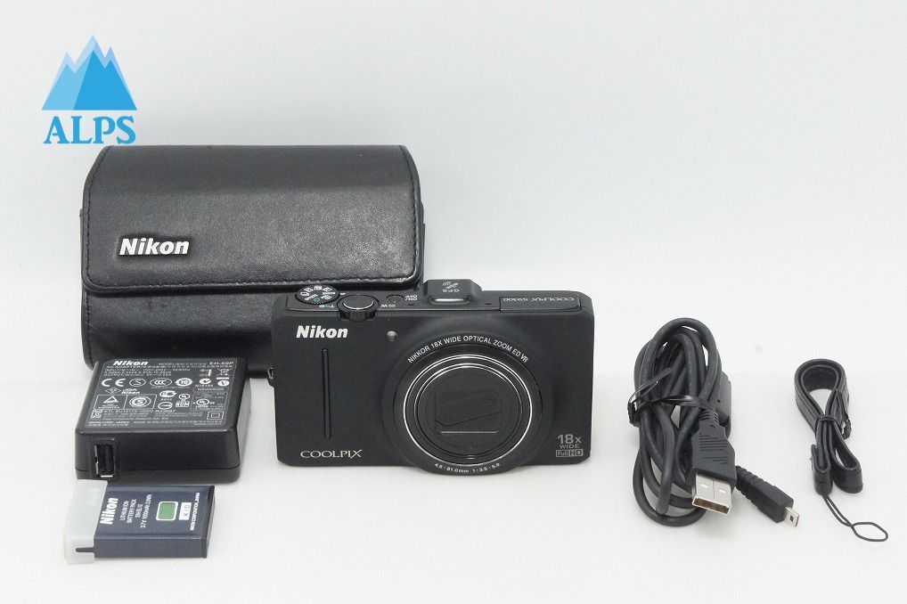 Nikon ニコン COOLPIX S9300 コンパクトデジタルカメラ ノーブルブラック 260610j