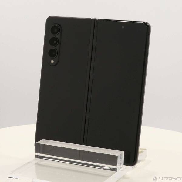 ソフマップ 〔中古品〕 Galaxy Z Fold3 5G 256GB ファントムブラック SCG11 au SIMフリー【377】