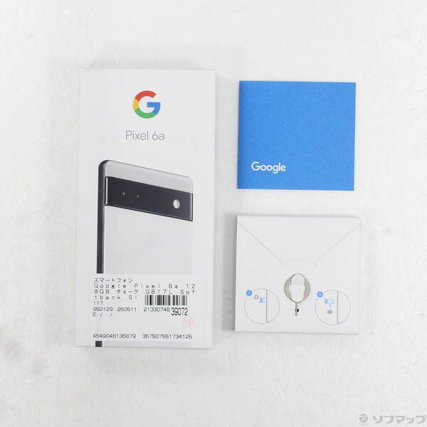 Google Pixel 6a 128GB チョーク 中古 SIMフリー - メルカリ
