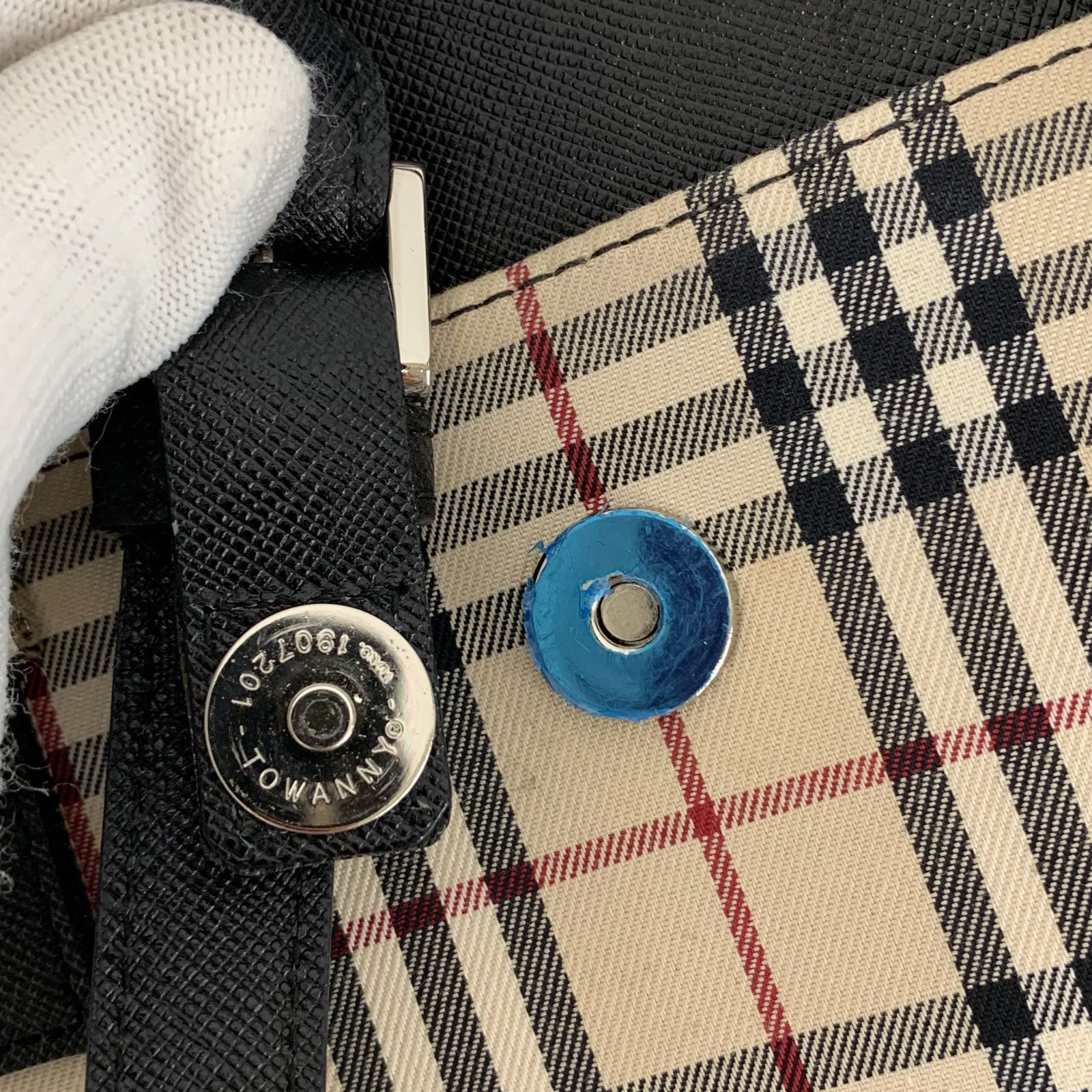 美品】BURBERRY バーバリー ハンドバッグ トートバッグ ノバチェック