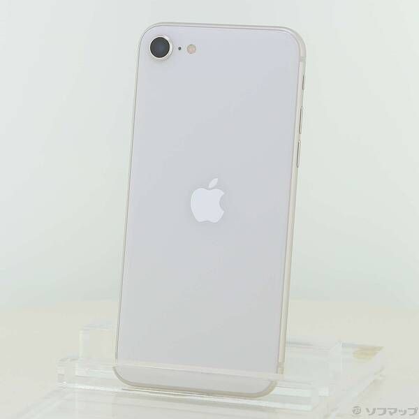ソフマップ 〔中古品〕 iPhone SE 第3世代 128GB スターライト MMYG3J／A SIMフリー【295】