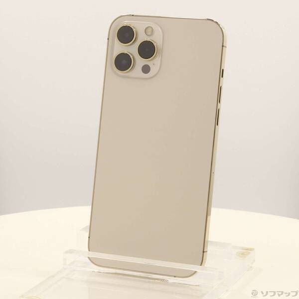 ソフマップ 〔中古品〕 iPhone12 Pro Max 128GB ゴールド MGCW3J／A SoftBank【262】