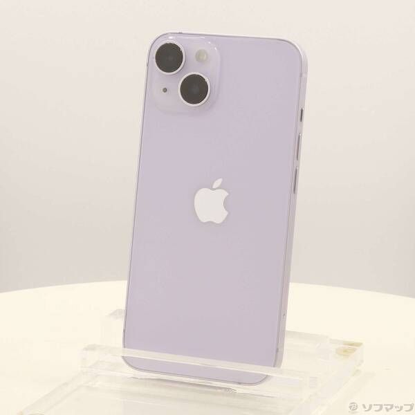 ソフマップ 〔中古品〕 iPhone14 128GB パープル MPUY3J／A SIMフリー【349】