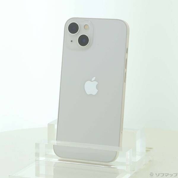 ソフマップ 〔中古品〕 iPhone13 128GB スターライト MLND3J／A SIMフリー【349】