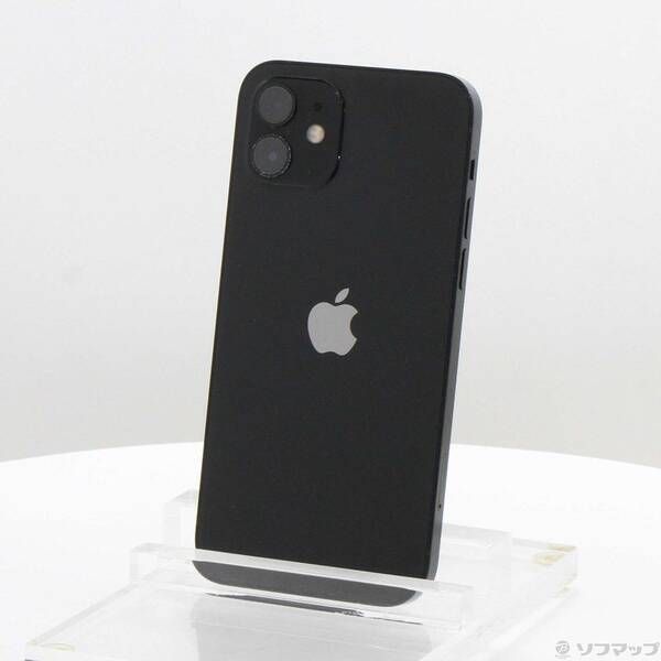 ソフマップ 〔中古品〕 iPhone12 128GB ブラック MGHU3J／A SIMフリー【349】