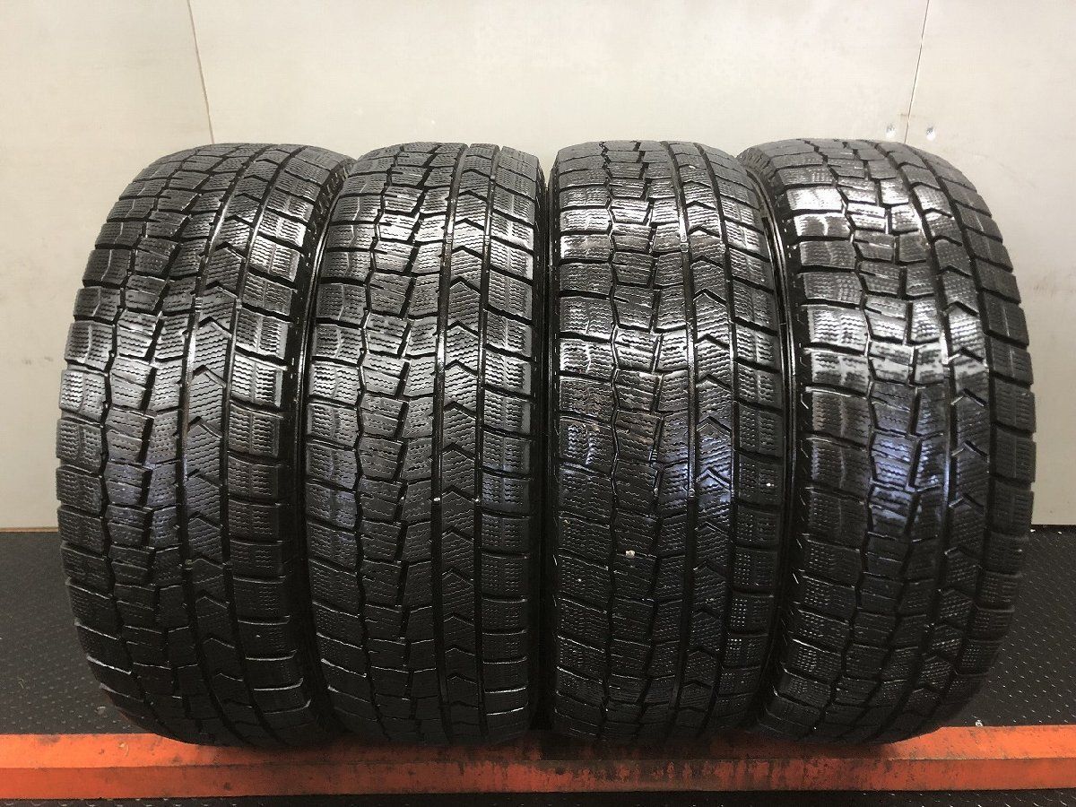 DUNLOP WINTER MAXX WM02 205/60R16 16インチ スタッドレス 4本 24年製 バリ溝 プレマシー MAZDA3 ビアンテ SAI ヴォクシー等　(STM126)