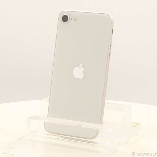 ソフマップ 〔中古品〕 iPhone SE 第3世代 64GB スターライト MMYD3J／A SIMフリー【258】