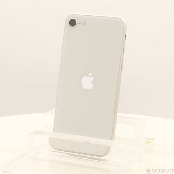ソフマップ 〔中古品〕 iPhone SE 第3世代 64GB スターライト MMYD3J／A SIMフリー【295】
