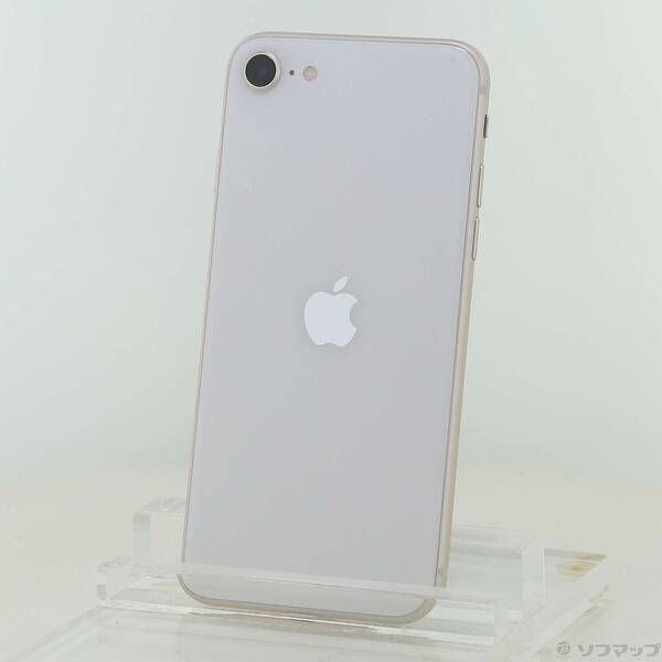 ソフマップ 〔中古品〕 iPhone SE 第3世代 64GB スターライト MMYD3J／A SIMフリー【262】