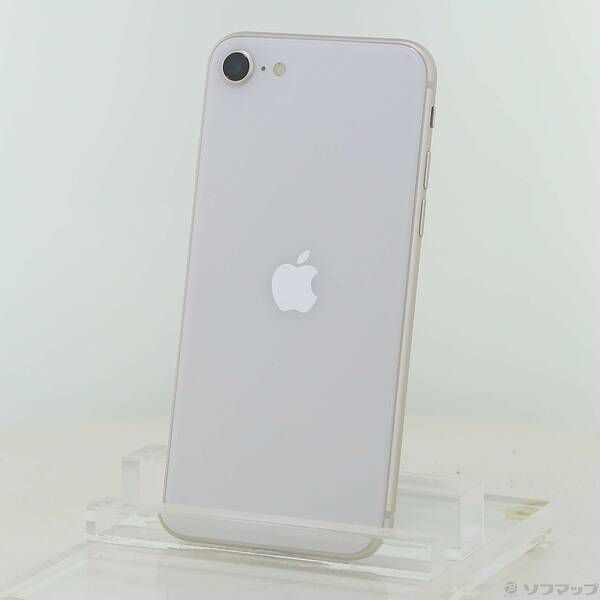 ソフマップ 〔中古品〕 iPhone SE 第3世代 64GB スターライト MMYD3J／A SIMフリー【269】