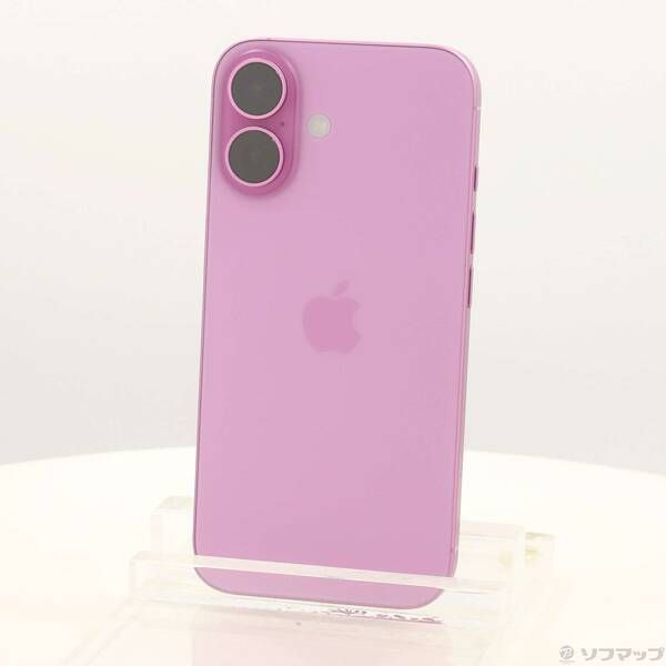 ソフマップ 〔中古品〕 iPhone16 128GB ピンク MYDT3J／A SIMフリー【305】