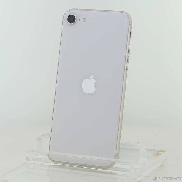 ソフマップ 〔中古品〕 iPhone SE 第3世代 64GB スターライト MMYD3J／A SIMフリー【305】