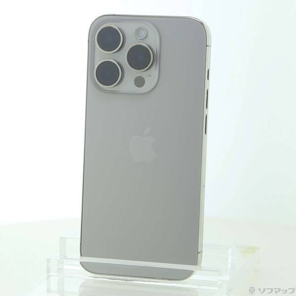 ソフマップ 〔中古品〕 iPhone15 Pro 256GB ナチュラルチタニウム MTUF3J／A SIMフリー【198】