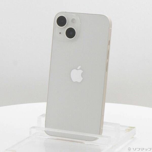 ソフマップ 〔中古品〕 iPhone14 128GB スターライト MPUQ3J／A SIMフリー【349】