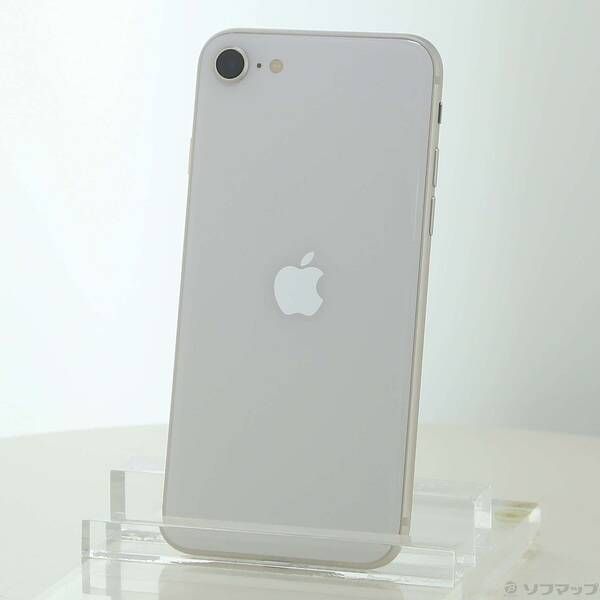 ソフマップ 〔中古品〕 iPhone SE 第3世代 64GB スターライト MMYD3J／A SIMフリー【269】