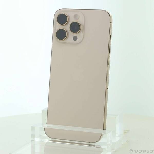 ソフマップ 〔中古品〕 iPhone16 Pro Max 256GB デザートチタニウム FYWJ3J／A SIMフリー【349】