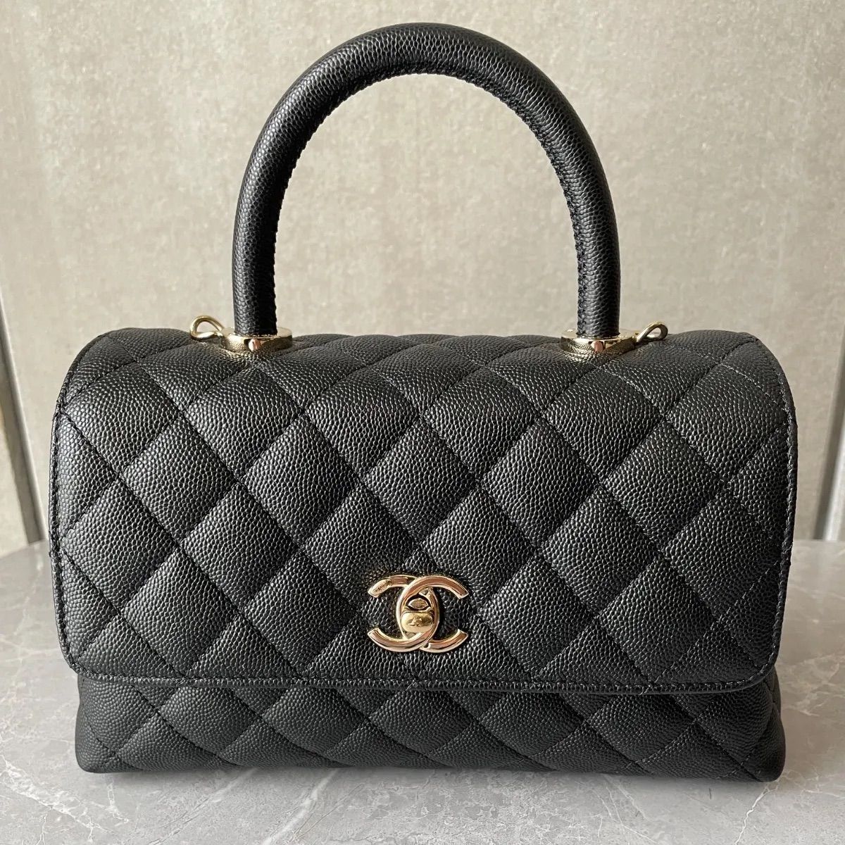 【CHANEL】ココハンドル24 ブラック 2541
