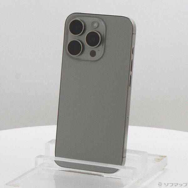 ソフマップ 〔中古品〕 iPhone15 Pro 256GB ナチュラルチタニウム MTUF3J／A SIMフリー【198】 69,000円