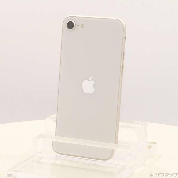 ソフマップ 〔中古品〕 iPhone SE 第3世代 64GB スターライト MMYD3J／A SIMフリー【371】
