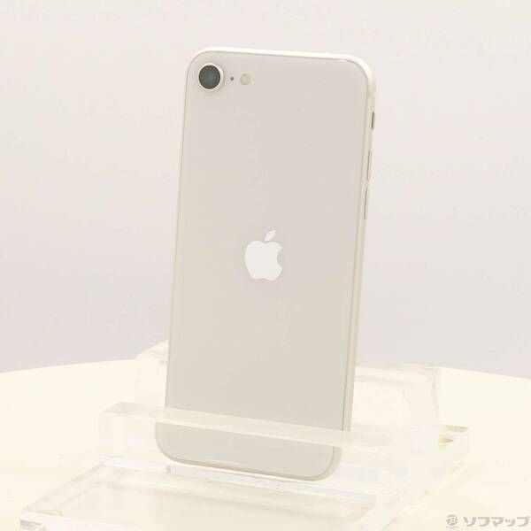 ソフマップ 〔中古品〕 iPhone SE 第3世代 64GB スターライト MMYD3J／A SIMフリー【297】