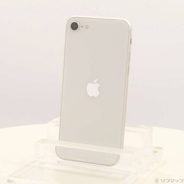 ソフマップ 〔中古品〕 iPhone SE 第3世代 64GB スターライト MMYD3J／A SIMフリー【295】