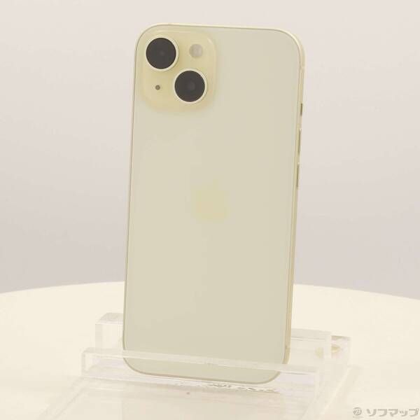 ソフマップ 〔中古品〕 iPhone15 256GB イエロー MTMQ3J／A SIMフリー【297】