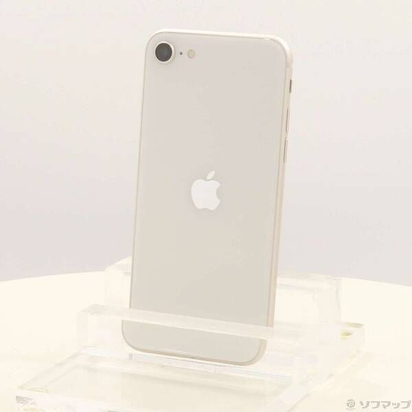 ソフマップ 〔中古品〕 iPhone SE 第3世代 64GB スターライト MMYD3J／A SIMフリー【247】