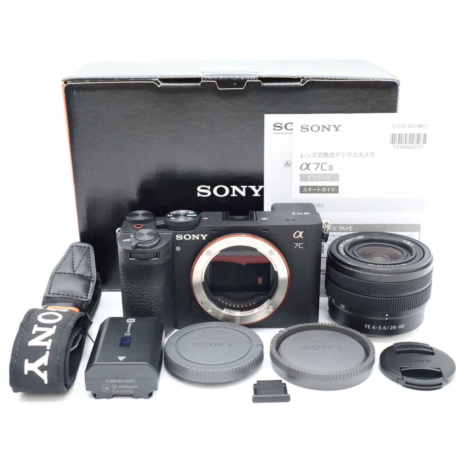 ショット数1,369回！SONY ソニー α7CII ズームレンズキット 同梱レンズ 