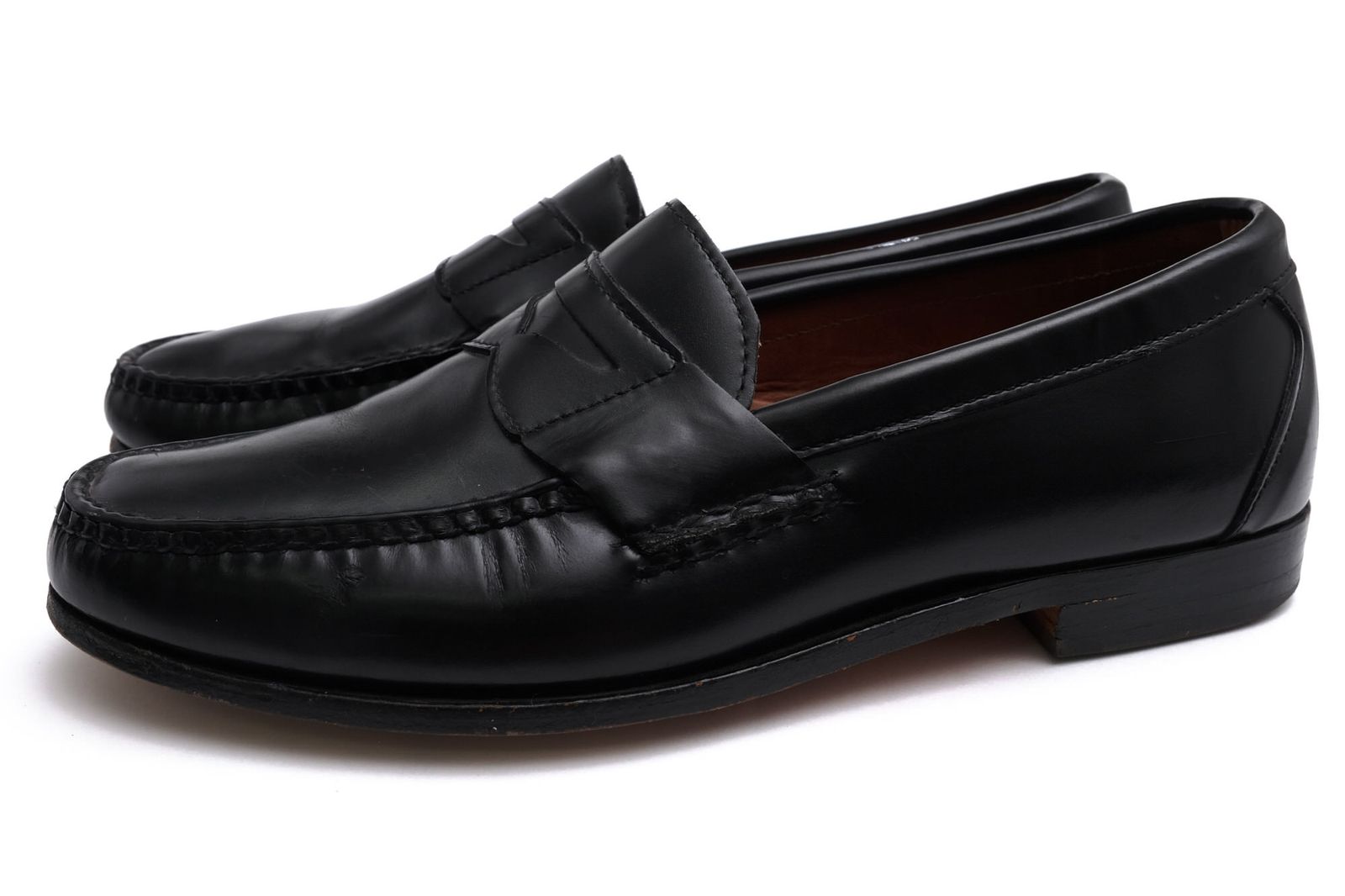 アレン エドモンズ／Allen Edmonds コインローファー ペニーローファー シューズ 靴 メンズ 男性 男性用 レザー 革 本革 ブラック 黒 Walden Slip-on Shoe スリッポン レザーソール