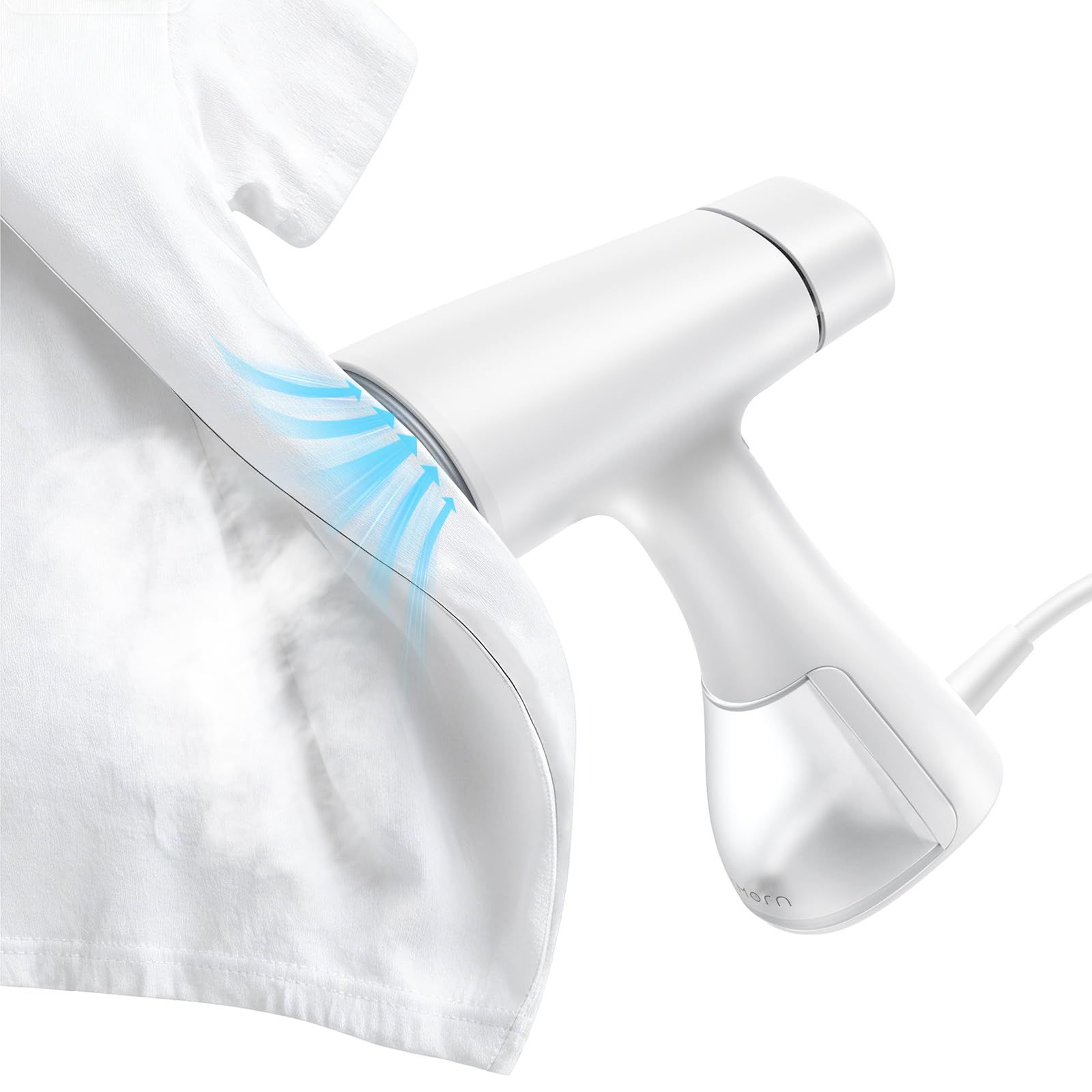 one 吸着式衣類スチーマー スチームアイロン 10秒即熱 5000Pa強力吸引 アイロン台いらず かけたまま 片手操作 3段階独立調整可能 自立式 ハンディス 除菌・脱臭・花粉対策 PSE認証済み★ 462fdd1f