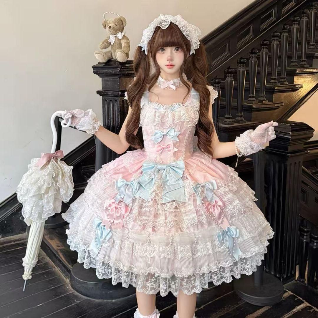 新品未使用 ミスティスターズ ロリィタJSK ピンク