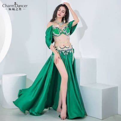 新品未使用 高級ベリーダンス衣装 ダブルスリット仕様 3色展開 - メルカリ