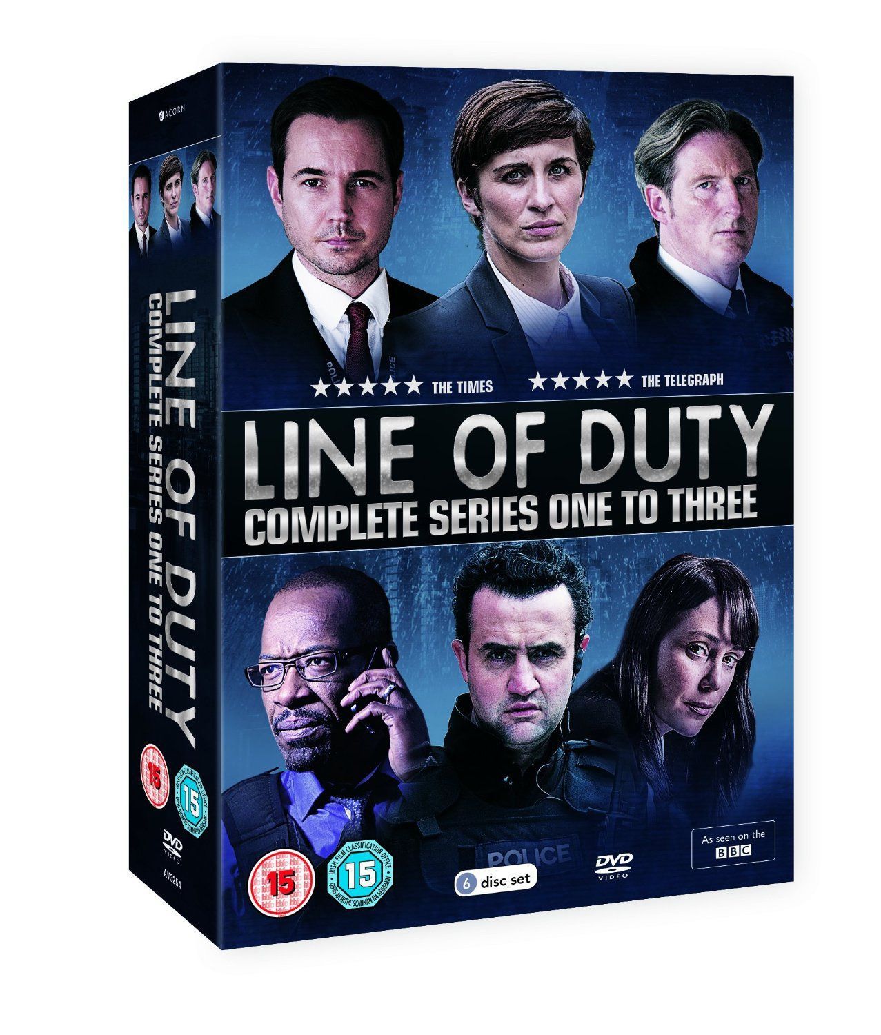 Line of Duty: Series 1-3 / ライン・オブ・デューティー シリーズ1-3 (英語のみ) [PAL-UK] [DVD][Import] 6,855円