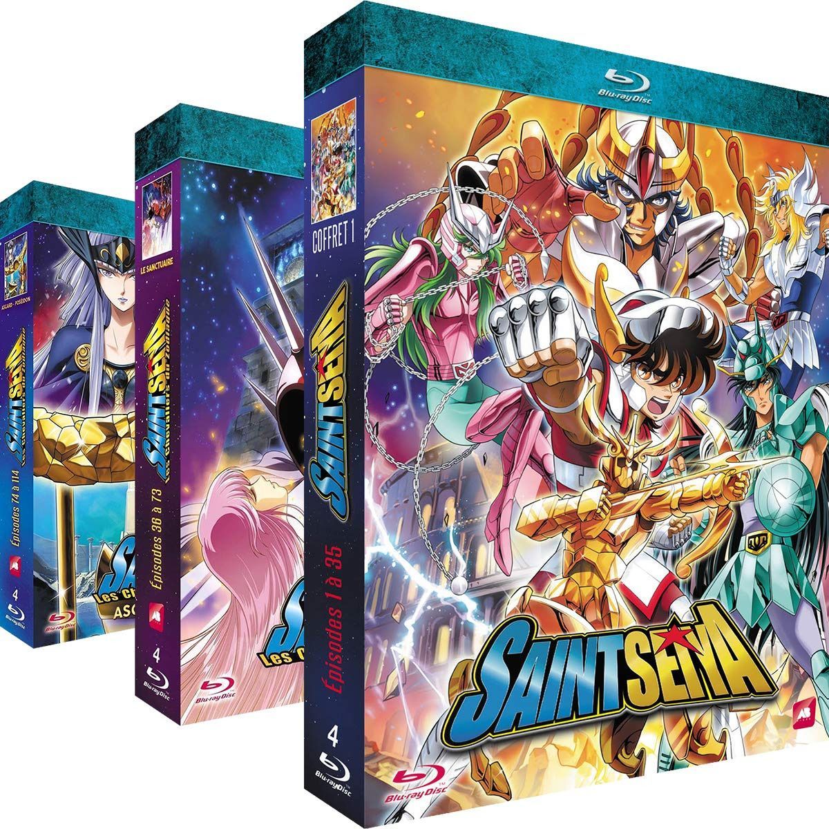 聖闘士星矢 コンプリート Blu-ray BOX (全114話 2736分) セイントセイヤ 車田正美 アニメ [Blu-ray] [Import] [リージョンB, 再生環境をご確認ください]