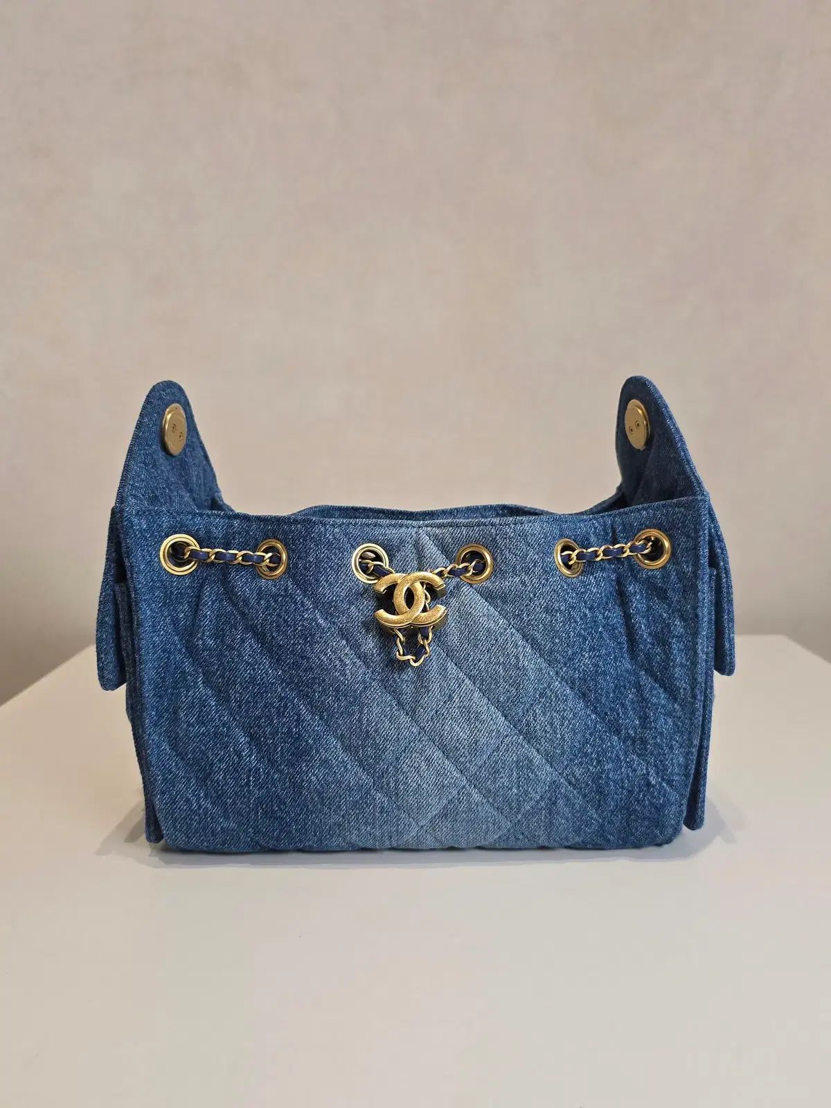 ラックスオール CHANEL 25バッグ ミニ デニム ショルダーバッグ AS5631
