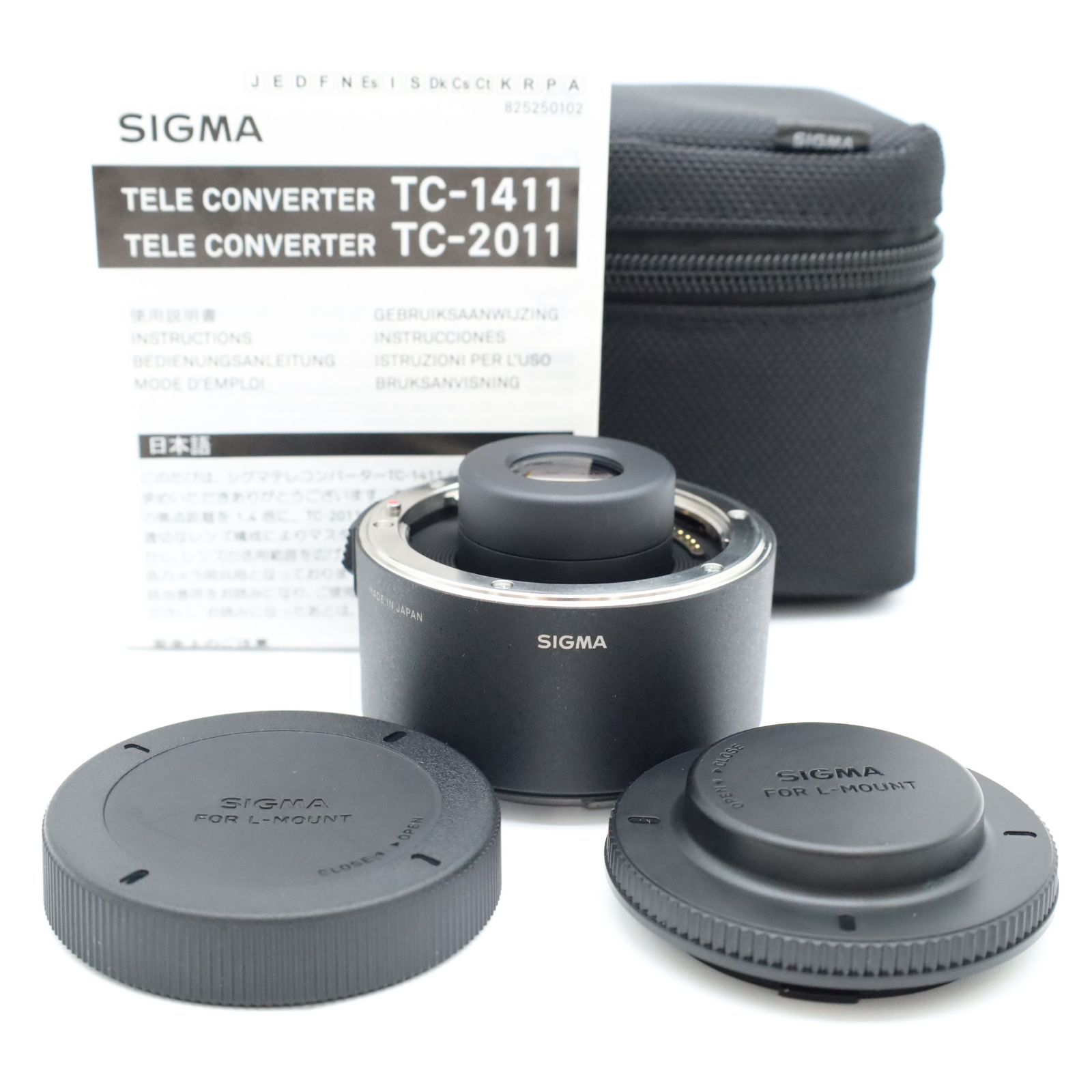 SIGMA TELE CONVERTER TC-2011 Lマウント用テレコンバーター