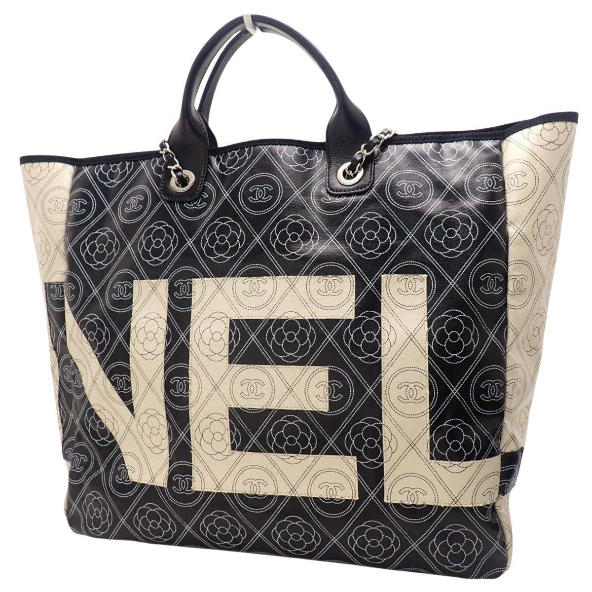 CHANEL(シャネル) ココマーク カメリア トートバッグ トートバッグ