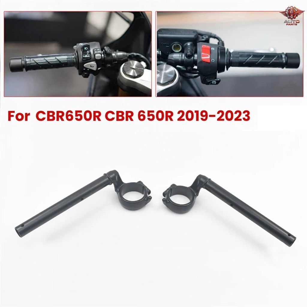 オートバイ用右ハンドルバー クリップオンフォークチューブハンドルバー CBR650R 650R 2019-2023
