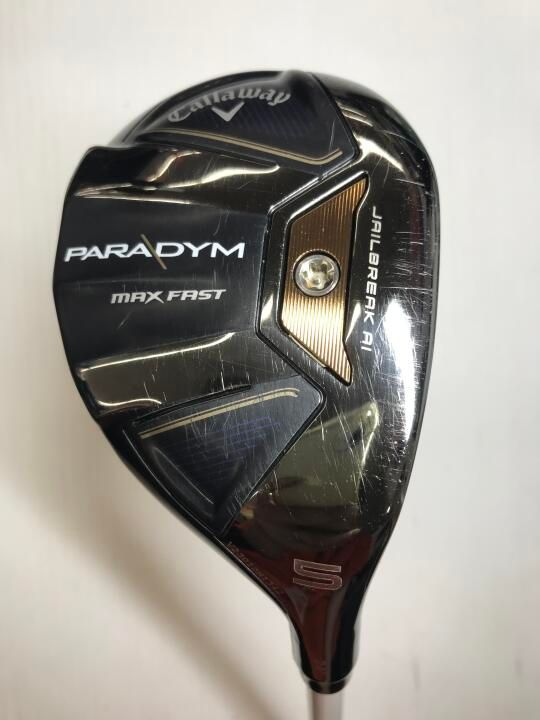 キャロウェイ　PARADYM MAX FAST　24度　MCH 90　Sフレックス　ユーティリティ　中古【最短即日発送】