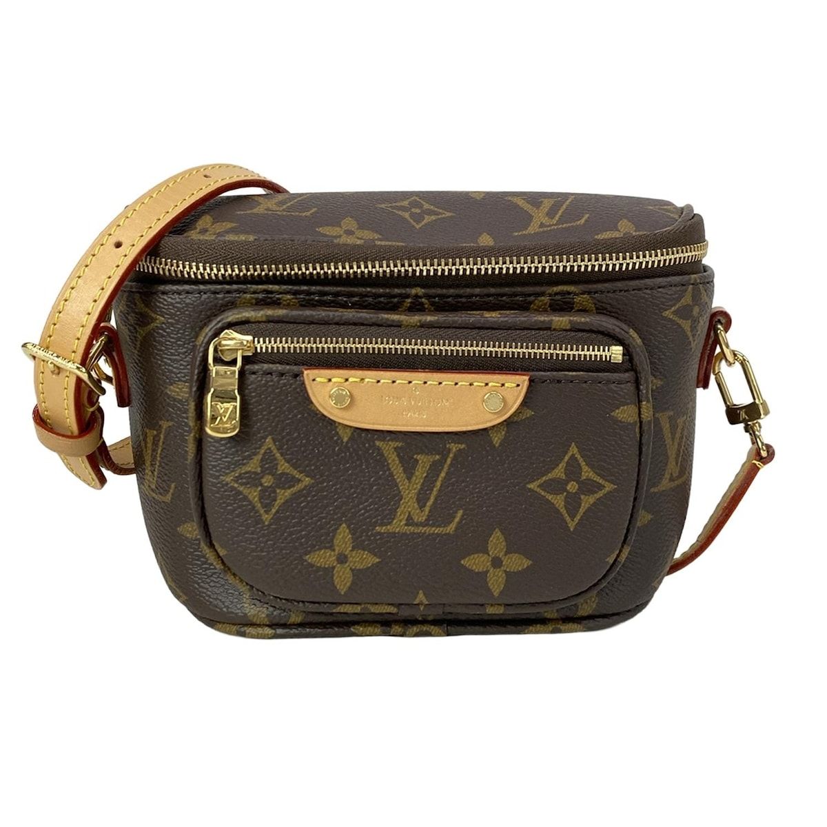 LOUIS VUITTON(ルイヴィトン) ショルダーバッグ モノグラム美品 ミニバムバッグ M82335 -