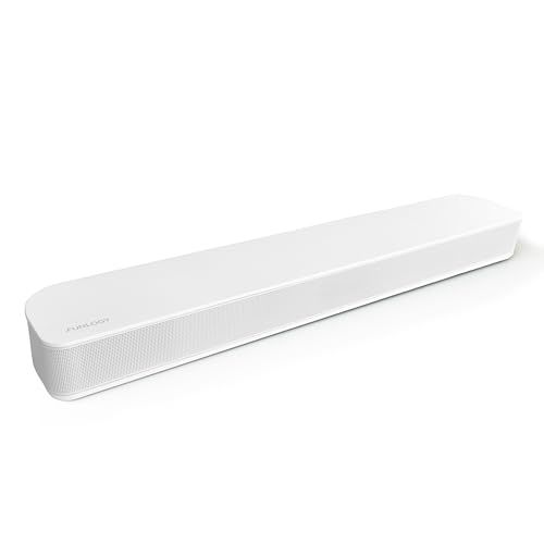 R★FUNLOGY Soundbar（スピーカー/サウンドバー）VGP2024受賞 / Bluetooth対応/テレビ用/スマホ/ワイヤレス/ホームシアター/ARC/HDMI ケーブル付属【日本ブランド】 (ホワイト) a43ac8c4