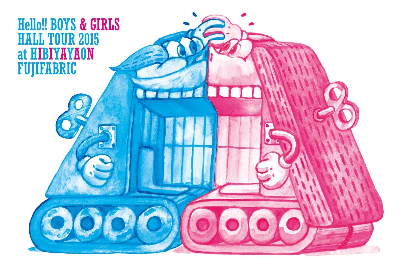 Hello!! BOYS & GIRLS HALL TOUR 2015 at 日比谷野音 [DVD]