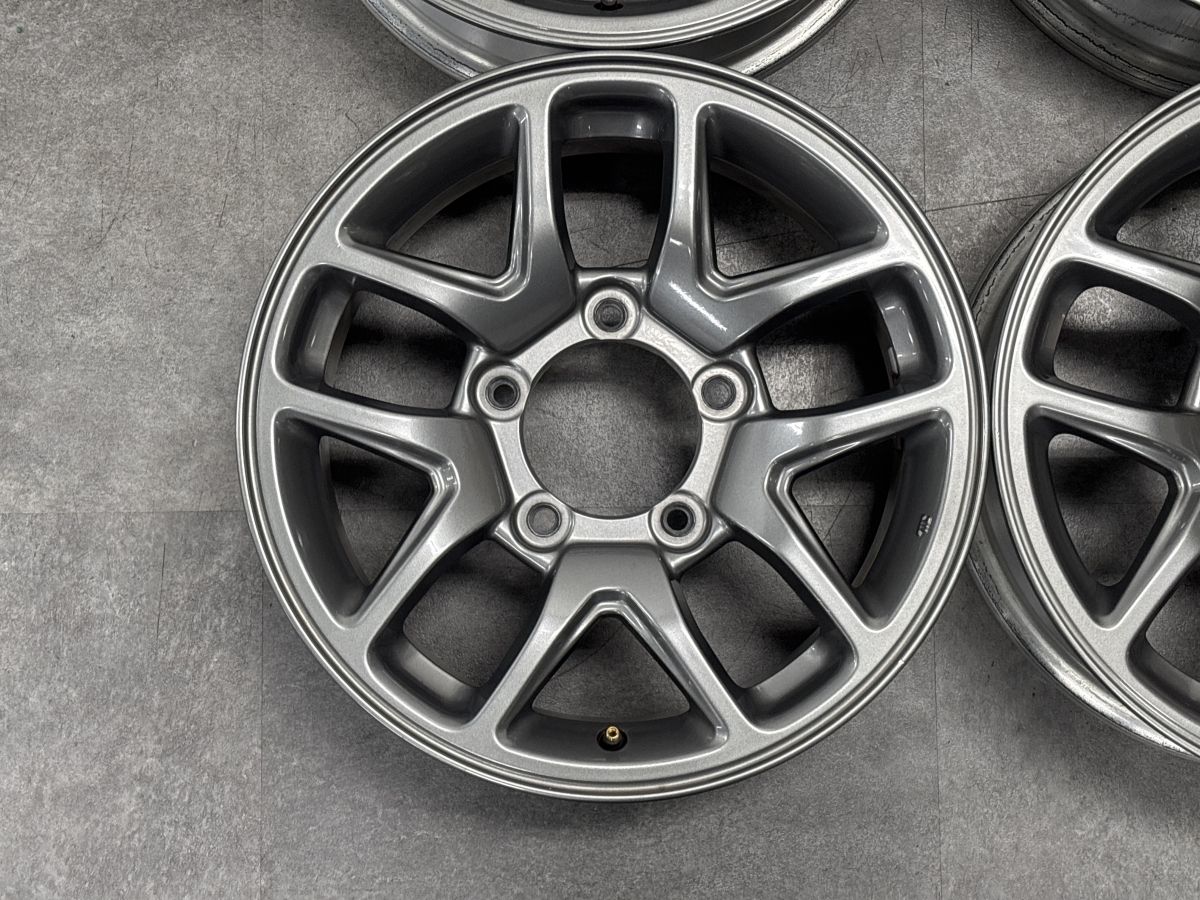 良好品】スズキ JB64 ジムニー 純正 16in 5.5J +22 PCD139.7 4本セット