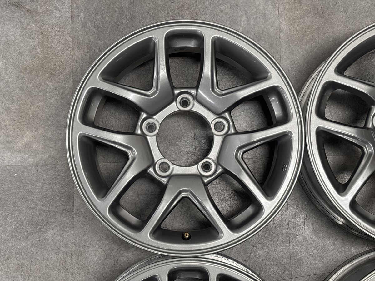 良好品】スズキ JB64 ジムニー 純正 16in 5.5J +22 PCD139.7 4本セット