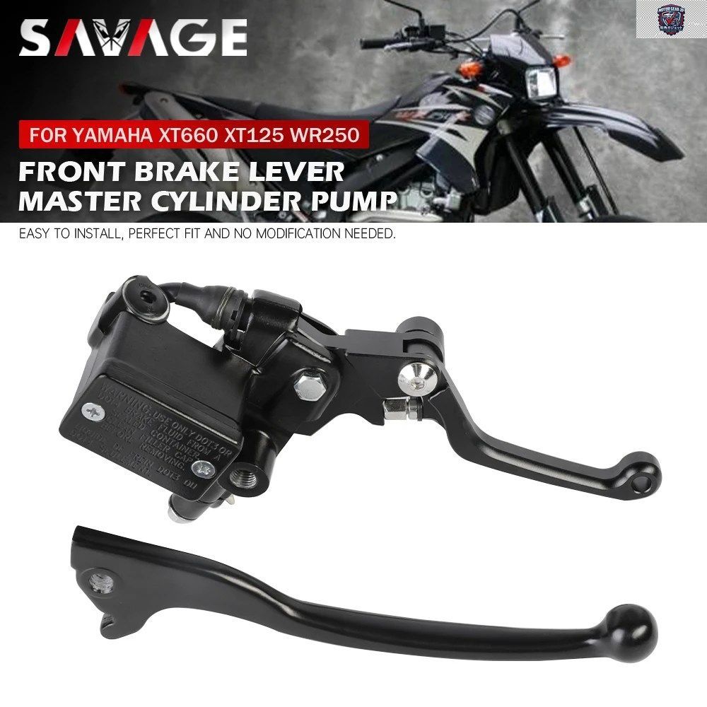 フロントブレーキマスターシリンダーポンプ ヤマハ XT660 R/X WR250X WR250R WR 125R XT 125X 250 TTR TW200 オートバイピボットブレーキレ