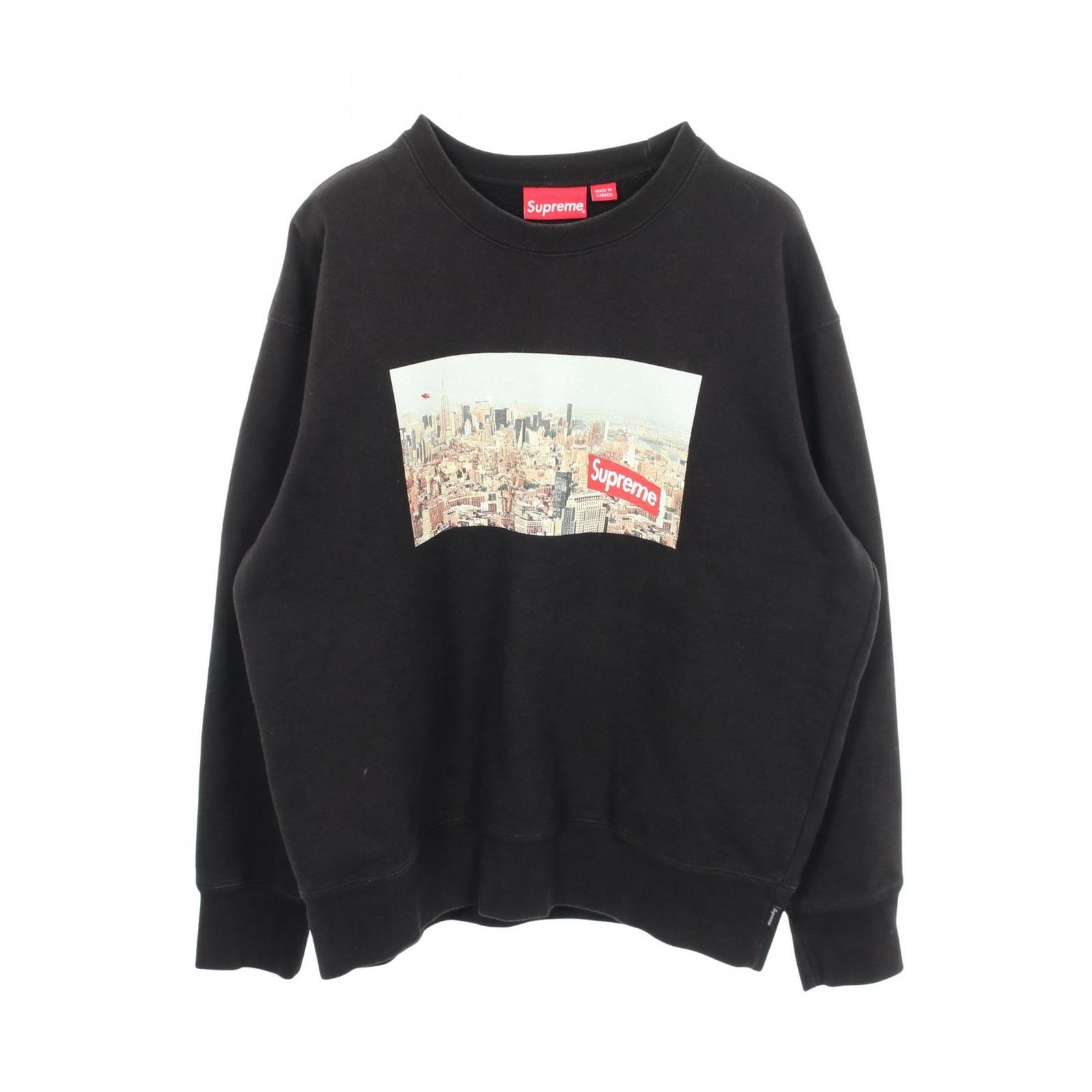 Supreme シュプリーム Aerial Crewneck グラフィックプリント 裏起毛 スウェット