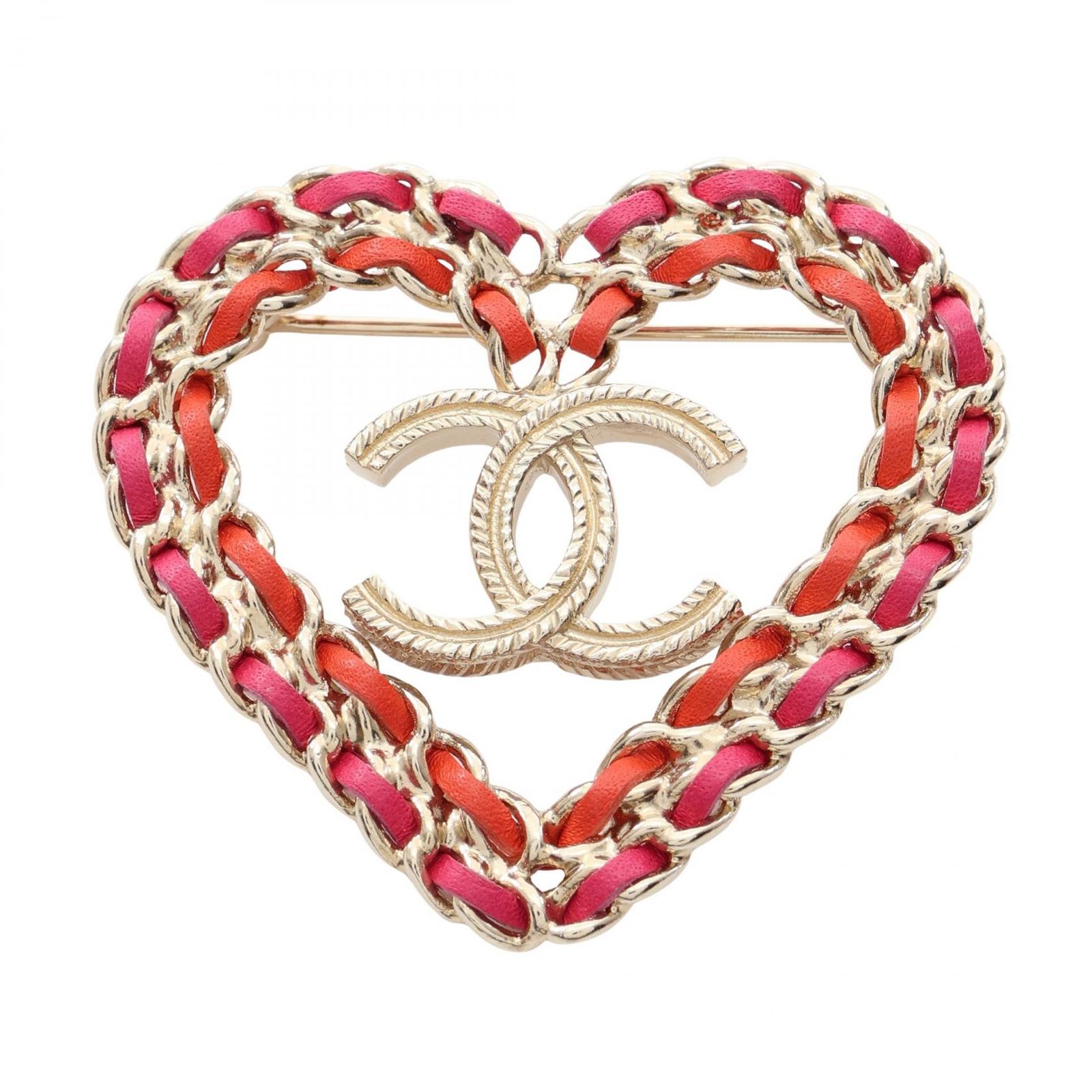 CHANEL シャネル ココマーク ハート ブローチ - メルカリ