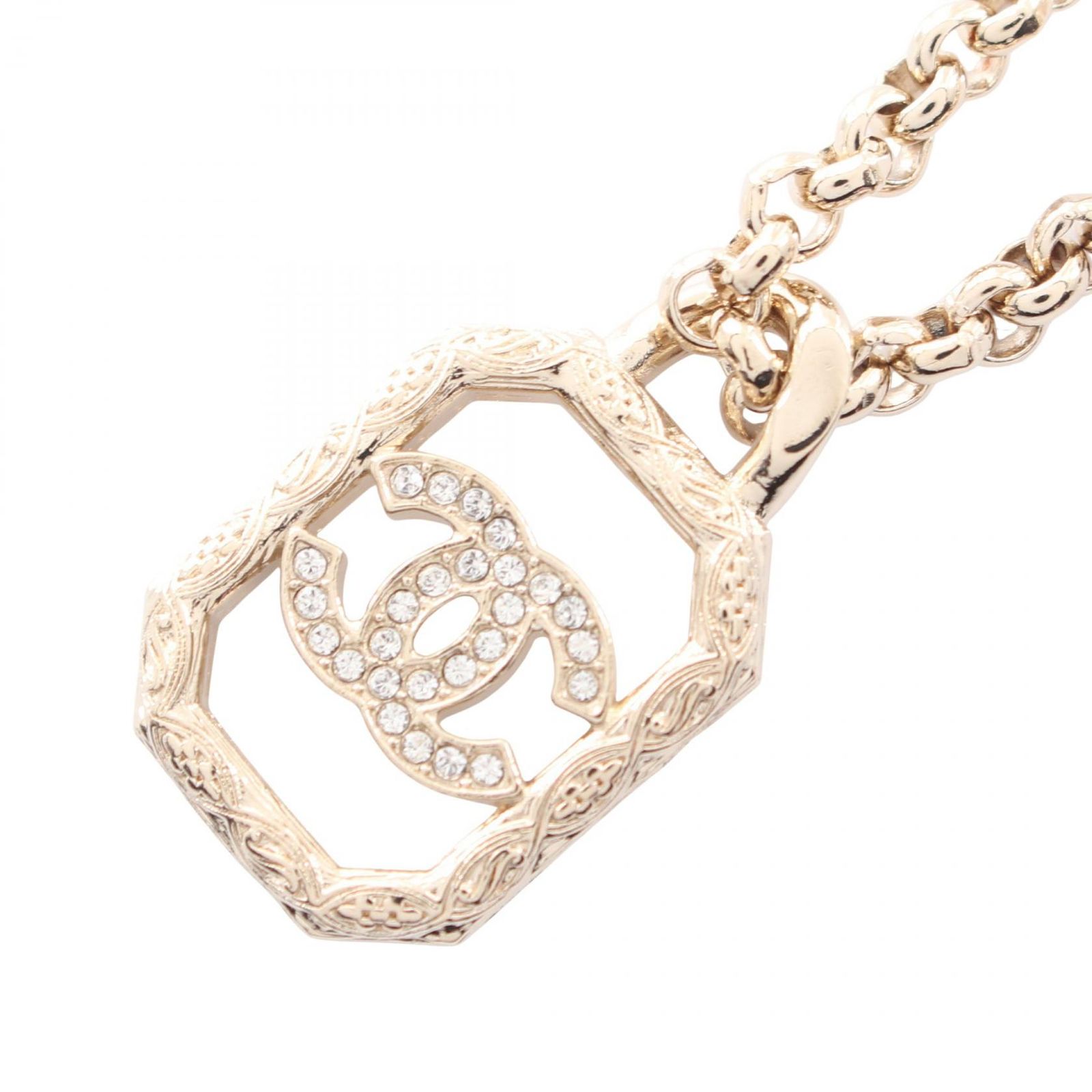 CHANEL シャネル ココマーク スクエア ネックレス