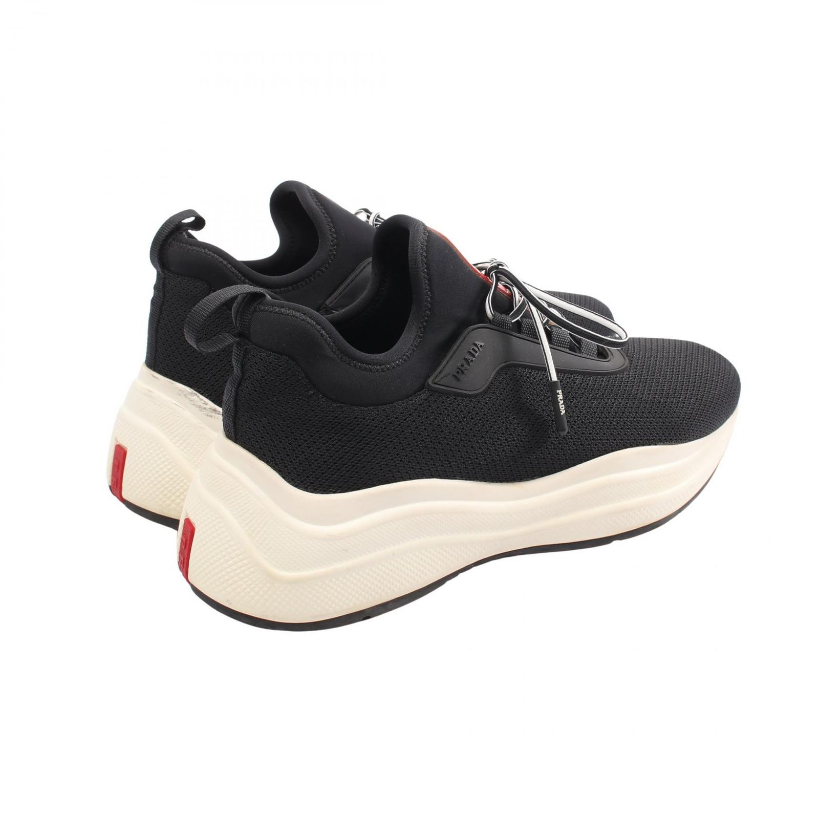 PRADA SPORTS リネアロッサ　スニーカー　40 PRADA SPORT LINEA ROSSA プラダスポーツ リネアロッサ ロゴ