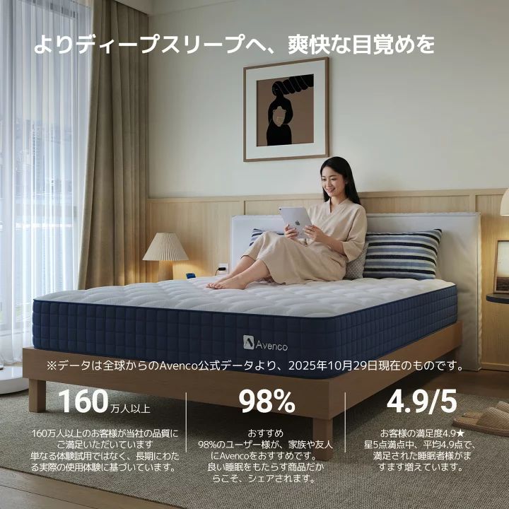 【美品】無印良品 ポケットコイルマットレス シングル 大型配送メルカリ便 大特価】【新品】マットレス シングル 極厚21cm ポケットコイル